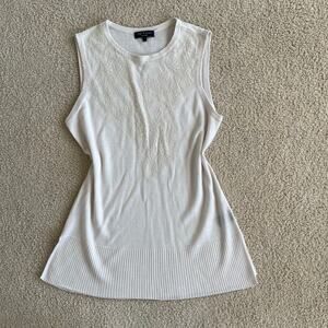 Rag & Bone Lace Sleeveless Wool Tank Top - Size S